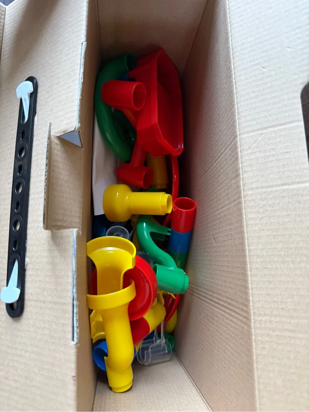 MindWare Marble Run Kids Building Set - Bright Multicolor Tracks
